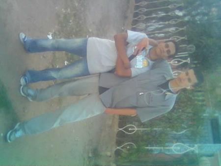 c'est moi avec mon ami jamal